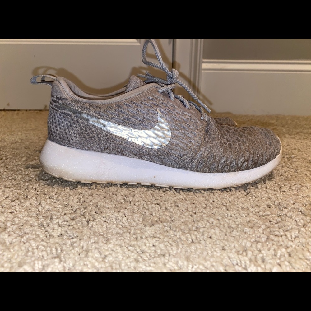 CUSTOM Gray Nike Roshe